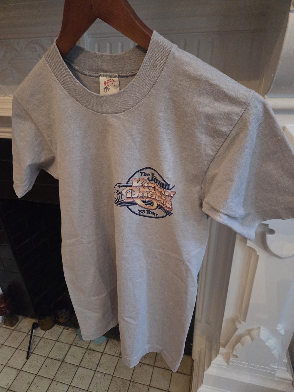 Vtg Kenny Rogers The Jovan T-Shirt 1983 Tour Country Music - Small